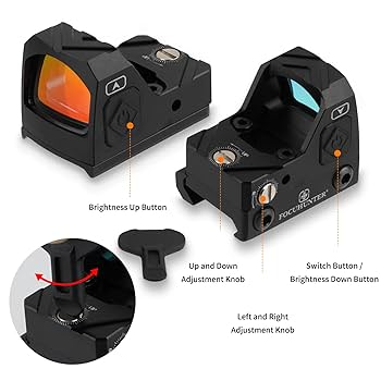 レッドドットサイト 1X22 2MOA ミニ マイクロ Red Dot Sigh Amazon.co.jp: FOCUHUNTER レッドドットサイト 1X22 2MOA ミニ